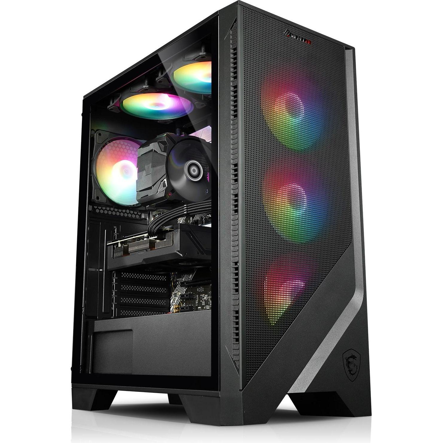 Kiebel Storm 10 (Intel Core i5-10600KF, 32 GB, GeForce RTX 3050), PC, Schwarz