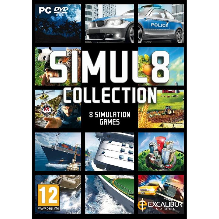 Produktbild Excalibur Games Simul8 Collection - PC (PC)