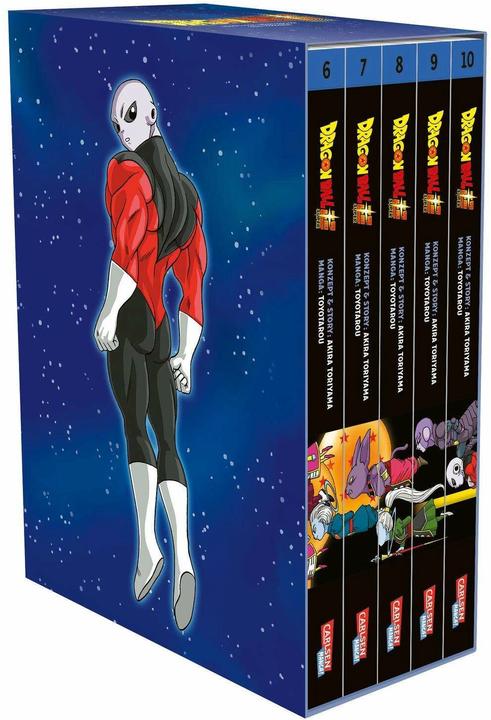 Dragon Ball Super Volumes 6-10 dans un étui avec Extra (Allemand, Akira Toriyama (Histoire originale), 2020)