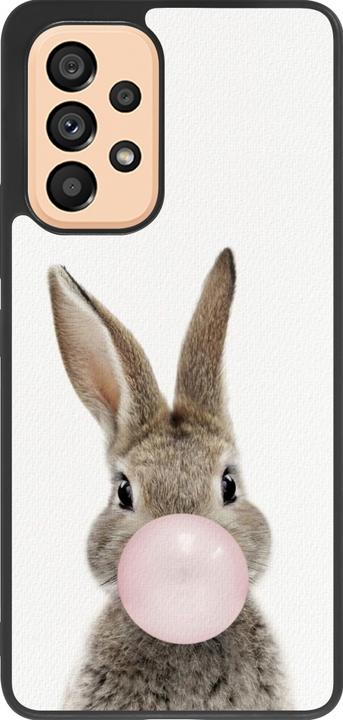 Image du produit PhoneLook Coque Silicone rigide noir Easter 2023 bubble gum bunny (Samsung Galaxy A53 5G)