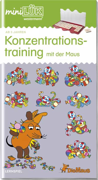 Produktbild Mini LÜK Konzentrationstraining (Deutsch, 2019)