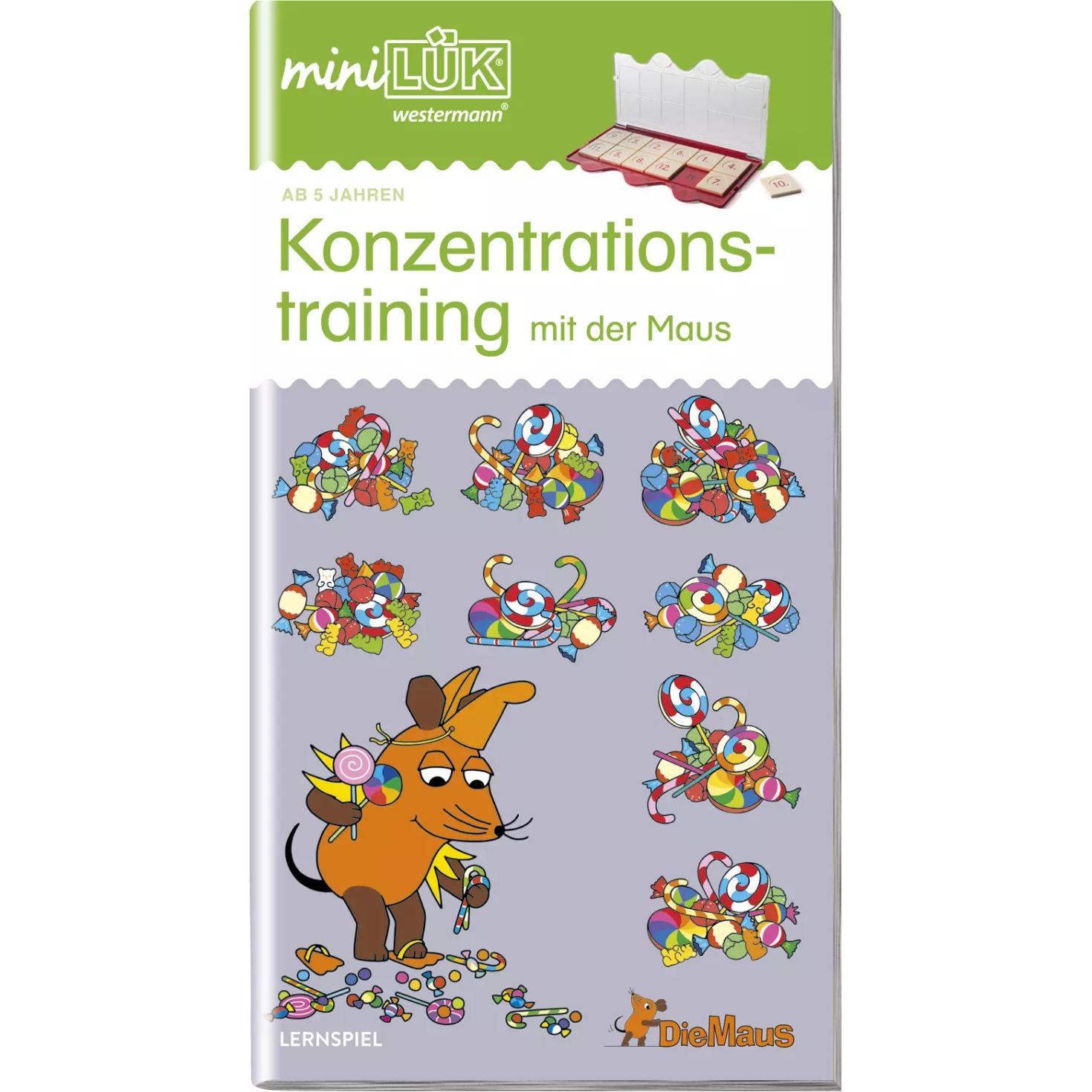 Konzentrationstraining, Schulbücher