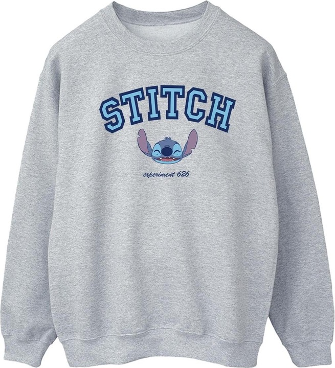 Actual product image Disney Womens/Ladies Lilo And Stitch Collegial Sweatshirt (L)
