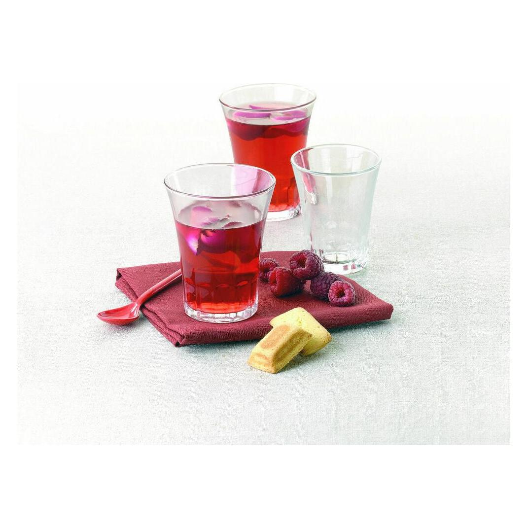 Duralex 4 Amalfi Bril Cl, Drinkglazen, Transparant