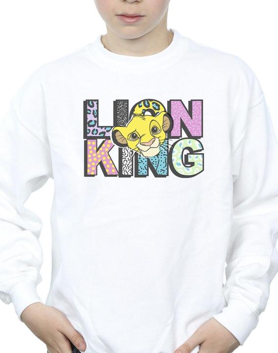 Produktbild Disney The Lion King Pattern Logo Sweatshirt Jungen (104)