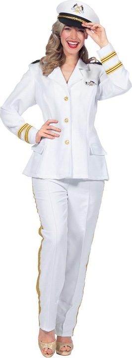 Produktbild Wilbers Luxus Marine-Offizierskostüm, Damen, 2-Teilig (40)