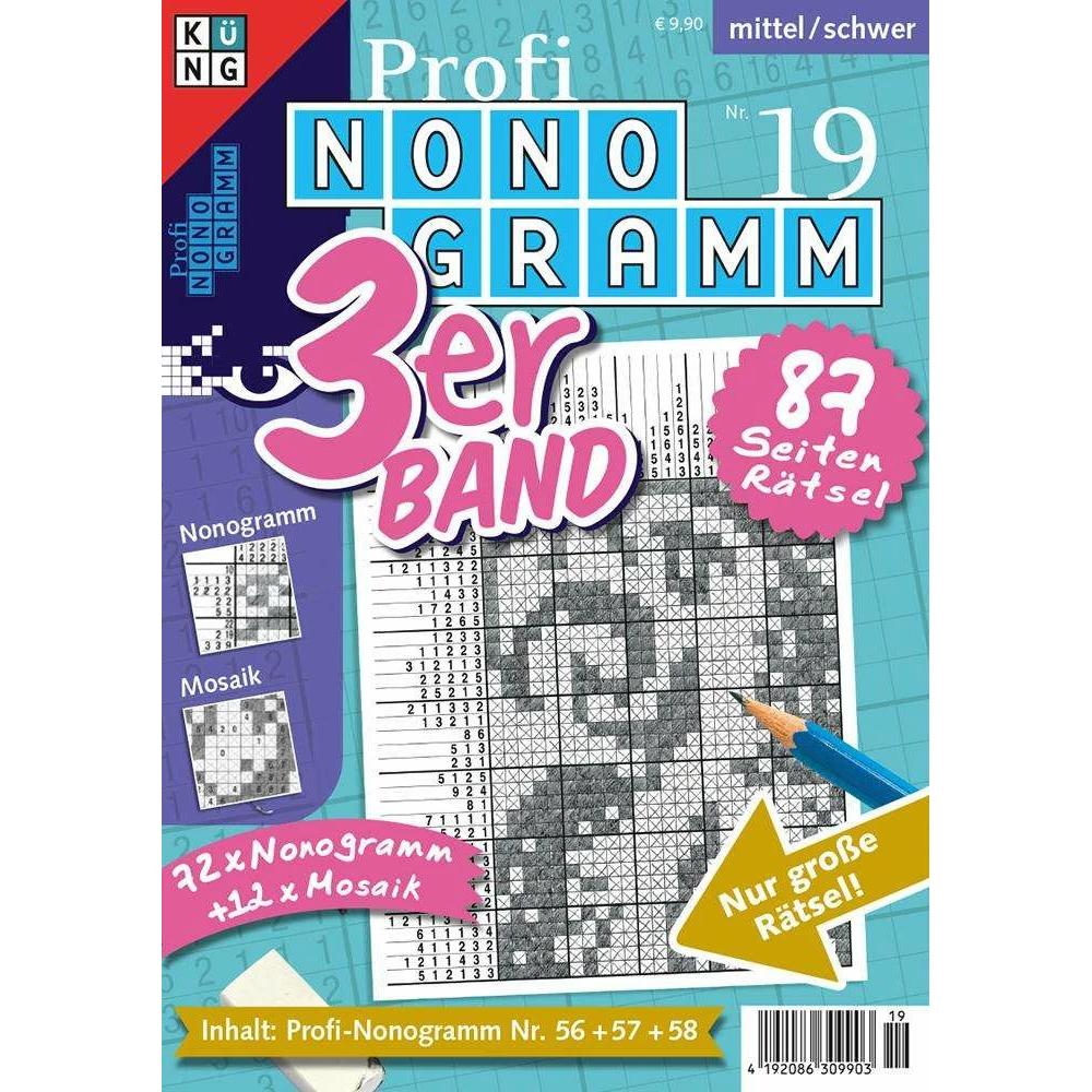 Educational Technology Profi-Nonogramm 3er-Band Nr. 19 (108 Teile)