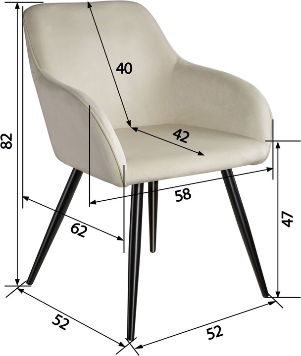 Actual product image tectake Marilyn