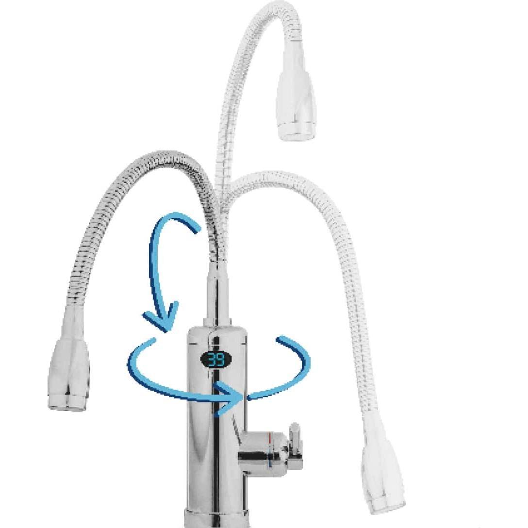 Thumbnail - Aquadon, Küchenarmatur, Smart Heater Flex-Head