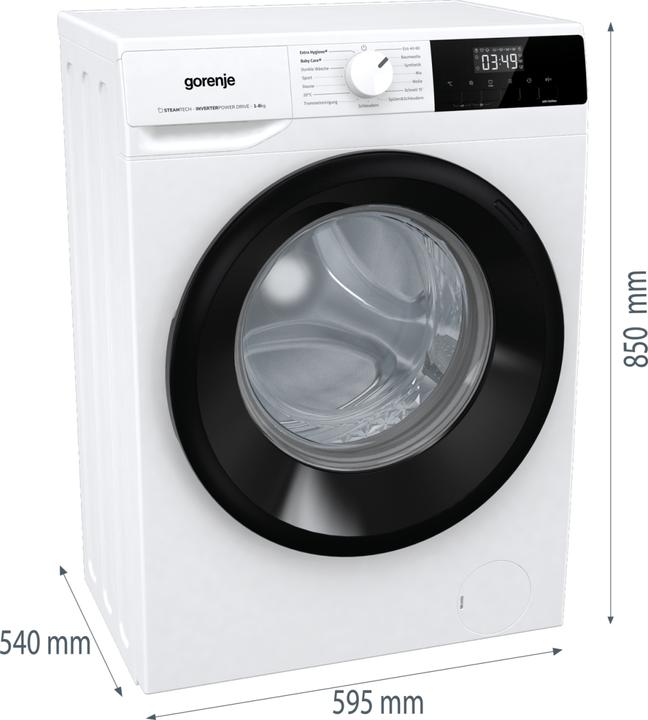 Produktbild Gorenje WNM1HEI84APS/AT Waschmaschine 8 kg (8 kg, Links)