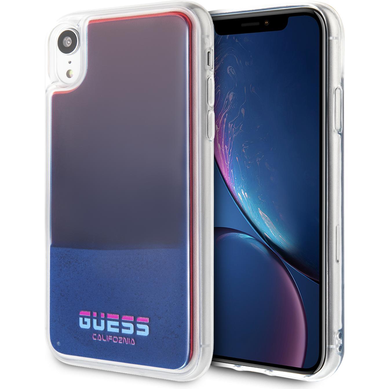 Guess Liquid Case (Apple iPhone XR), Smartphone Hülle, Rot