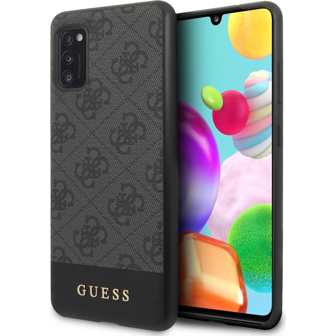 Guess Case (Samsung Galaxy A41), Smartphone Hülle, Grau