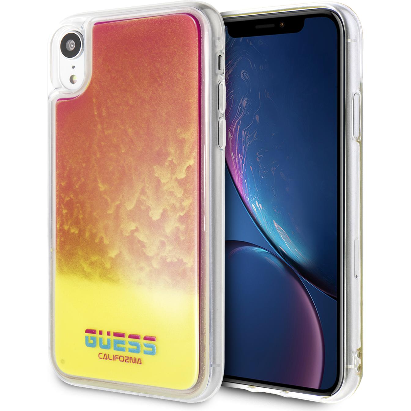 Guess Liquid Case (Apple iPhone XR), Smartphone Hülle, Pink