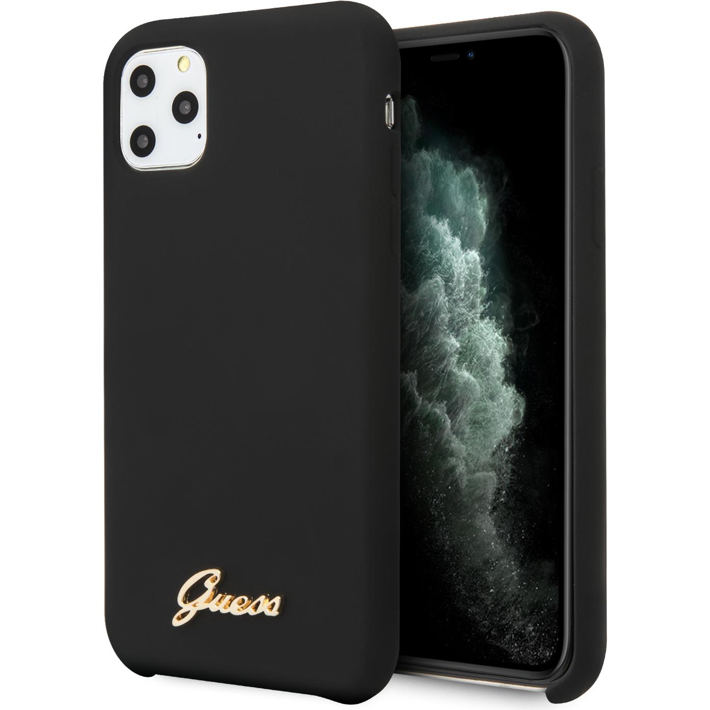 Guess Case (Apple iPhone 11 Pro), Smartphone Hülle, Schwarz