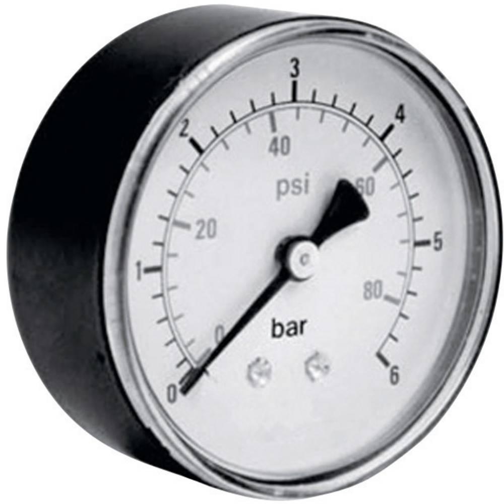 ICH Manometer 306.63.10 Anschluss (Manometer): Rückseite 0 bis 10 bar Aussengewi (Messgerätkoffer), Messtechnik
