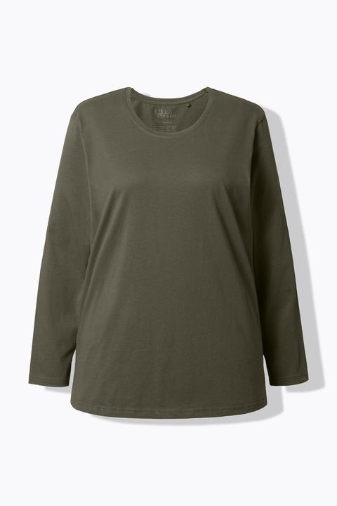 Actual product image Ulla Popken Long Sleeve Tee (60)