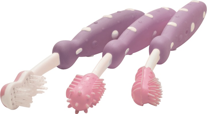 Produktbild Nuby Zahnputztrainer 3er Set (Weich, 1 x)