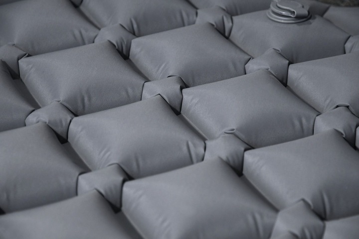 Actual product image Cattara Inflatable mat CRYSTAL 195x58x5cm grey