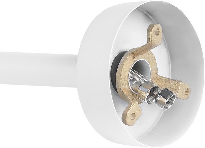 Produktbild Beliani Wannenarmatur freistehend matt weiss TUGELA