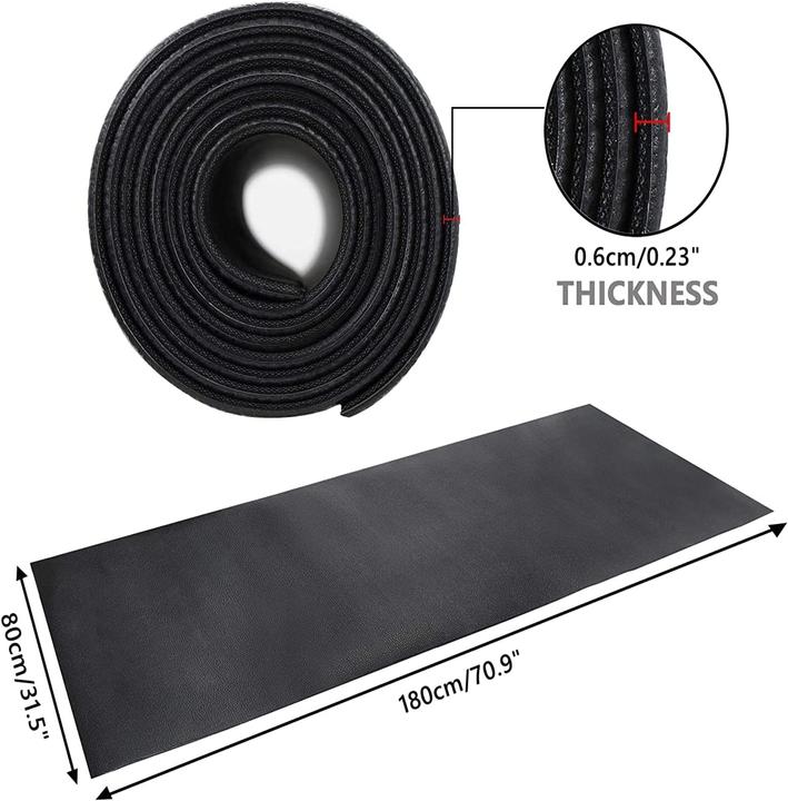 Actual product image Giovara Floor Protection Mat Black (0.60 cm)