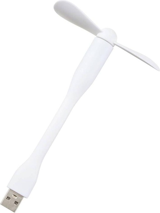 Produktbild Renkforce RF-USBF-101-WH USB-Ventilator Schwenkbar (B x H x T) 85 x 141 x 21 m