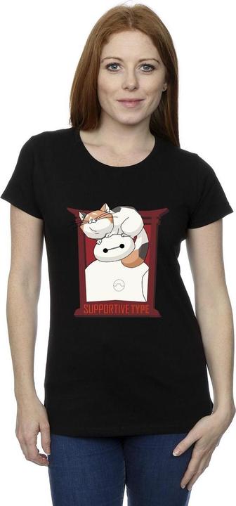 Immagine prodotto Disney Big Hero 6 Baymax Frame Support Maglietta Donna (M)