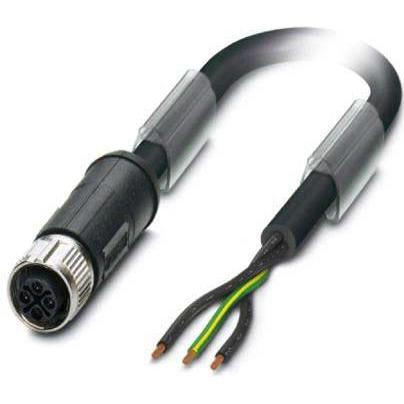 Thumbnail - Phoenix Contact 1411646 Sensor-/Aktor-Anschlussleitung 5 m Polzahl: 3 1 St., Elektronikkabel + Stecker, Schwarz