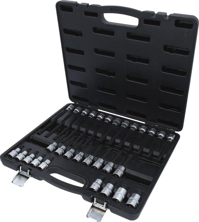 Actual product image KS Tools 1/2 Bit socket set for hexagon socket screws, 30 pcs.