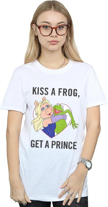 Immagine prodotto Disney The Muppets Kiss A Frog Maglietta Ampia Donna (XL)