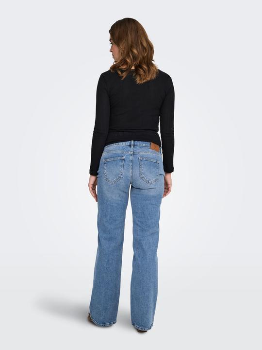 Actual product image Only Maternity OLMJUICY Hohe Taille Gerade geschnitten Jeans Jeans mit weitem Bein (30)