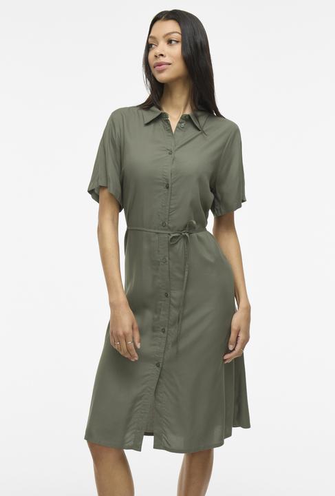 Actual product image Vila Short Sleeved Blouse Dress (38)