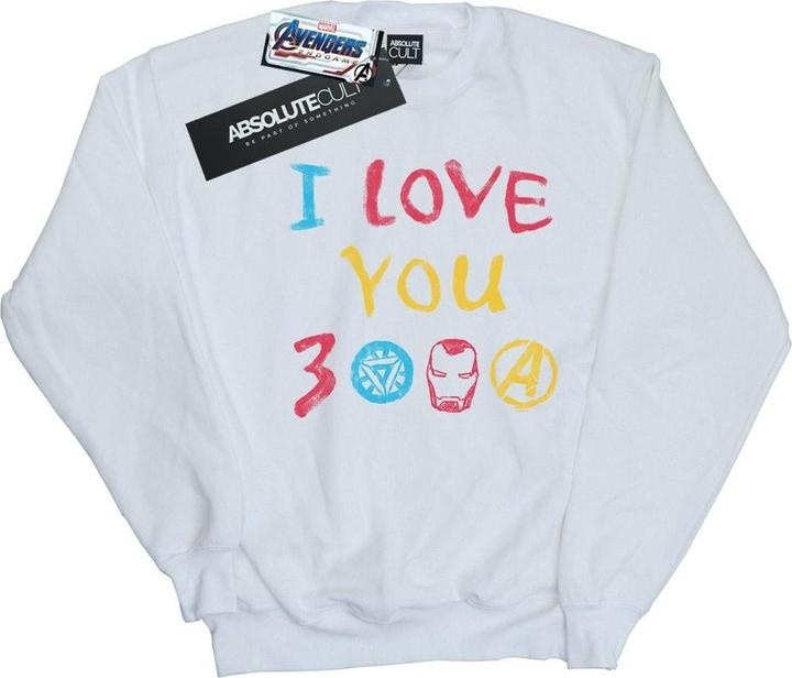 Produktbild Avengers Endgame I Love You 3000 Buntstifte Sweatshirt (M)