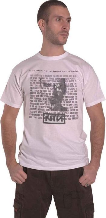 Immagine prodotto Universal Textiles Maglietta unisex per adulti Head Like A Hole in cotone (L)