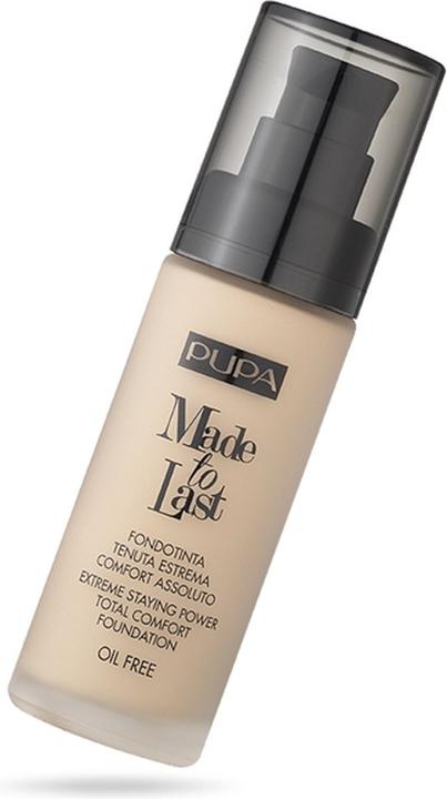 Image du produit Pupa Milano PUPA Made To Last Total Comfort Foundation SPF10 długotrwały podkład matujący 001 30ml (001)