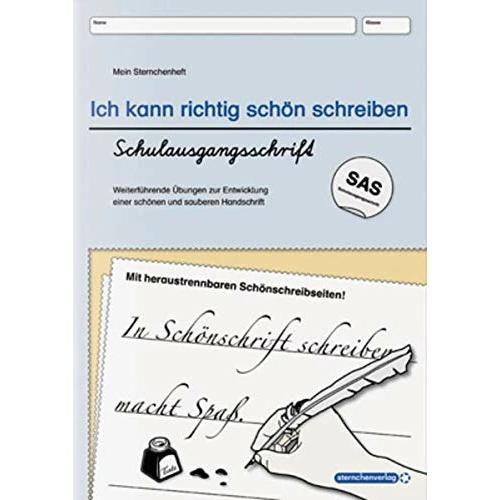 Ich kann richtig schön schreiben - Schulausgangsschrift SAS, Schulbücher von Katrin Langhans