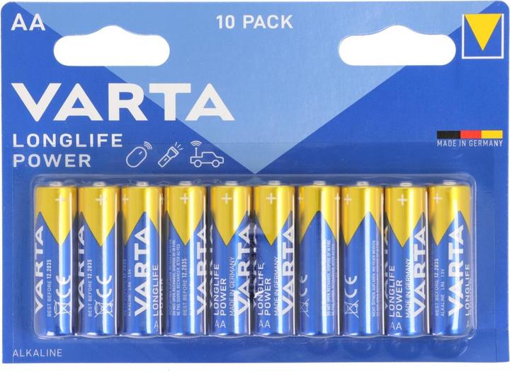 Varta une puissance durable (10 pcs, AA, 2970 mAh)