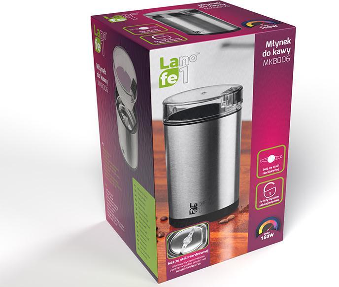 Produktbild Lafe Kaffeemühle KAFFEEMÜHLE MKB006 Inox
