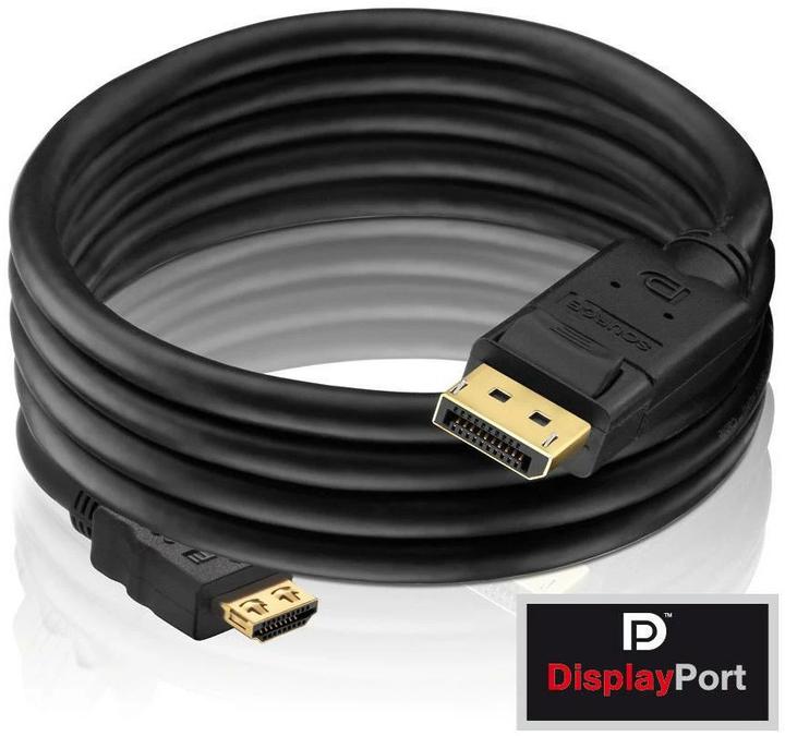Image du produit Purelink DisplayPort — HDMI (Typ A) (7.50 m, HDMI, DisplayPort, 1.4)
