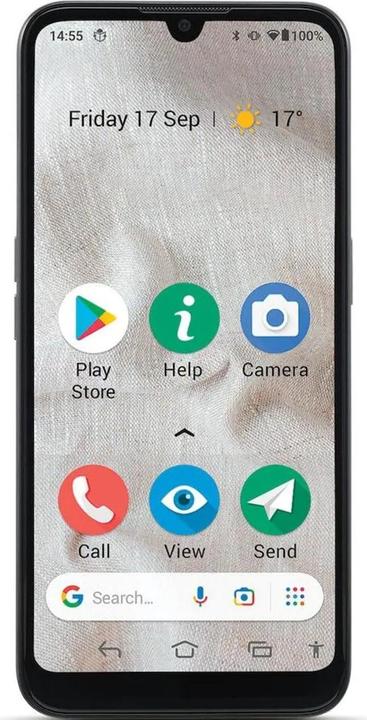 Actual product image Doro 8100 + Watch Bundle (32 GB, Grey, 6", Dual SIM, 4G)