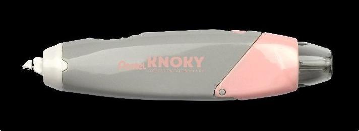 Pentel Mehrweg-Korrekturroller KNOKY, 5 mm x 6 m, grau