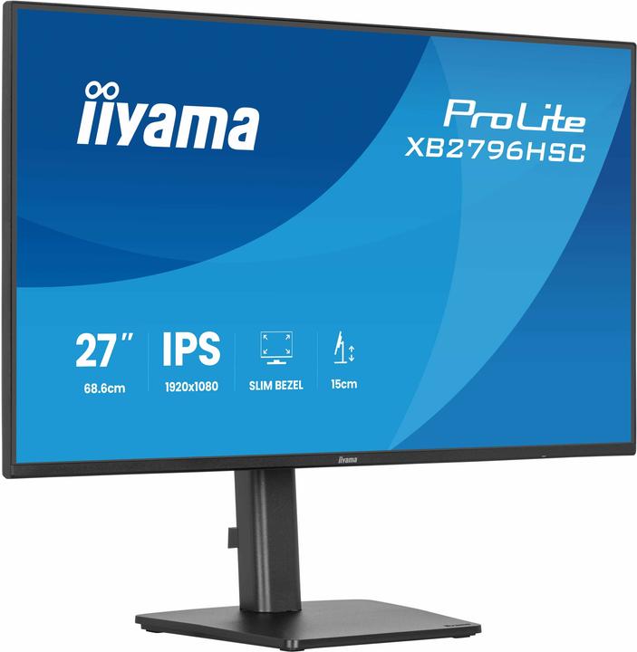 Image du produit iiyama 27" IPS-panel, 1920x1080@144Hz, 15cm Hei (1920 x 1080 pixels, 27")