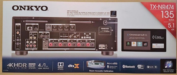 Produktbild Onkyo Tx-Nr474 (5.1 Kanal, MW, FM)