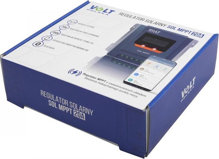 Produktbild Volt Polska SOLARREGLER SOL MPPT 20A (100V) 12/24V+LCD+BL