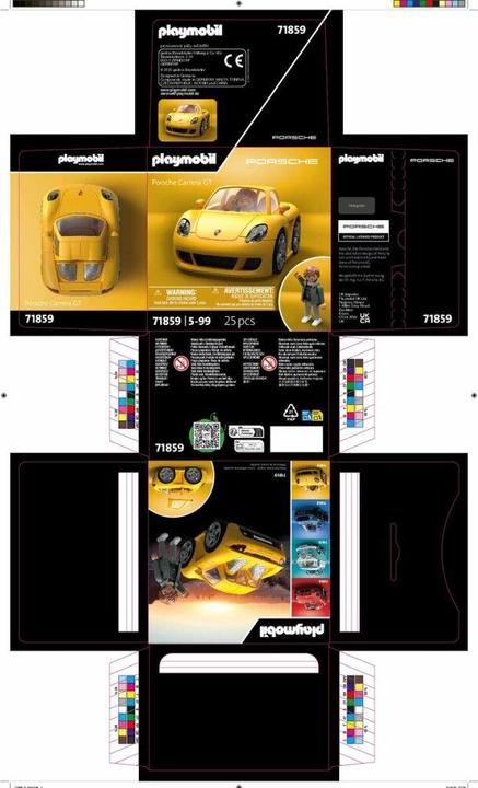 Actual product image Playmobil 71859 X Porsche Carrera GT (71859, Playmobil Porsche)