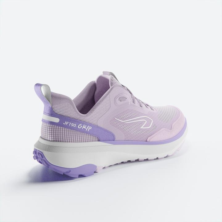 Image du produit Kalenji Chaussures Running et Trail Femme, Kiprun JF190 Grip Violet (40)