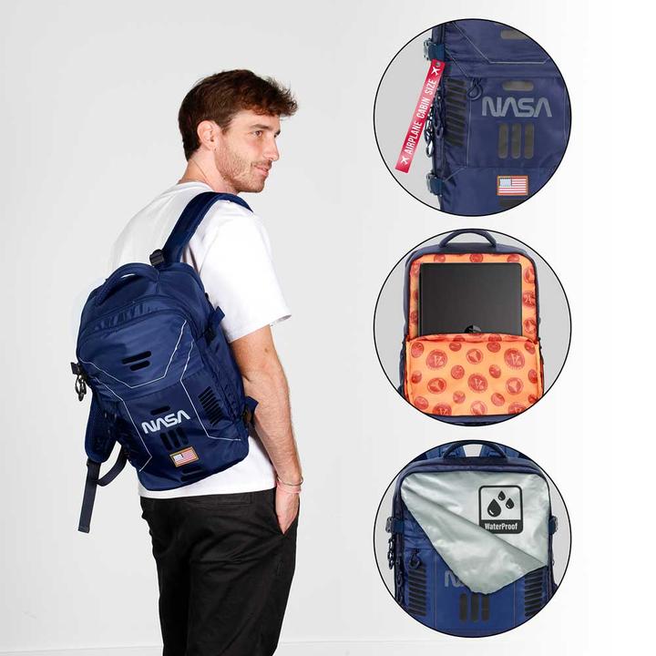 Produktbild Karactermania Mercury Backpack Underseat Cabin Bag 40x20x25cm Spaceship