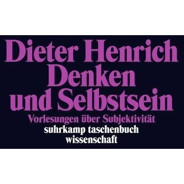 Thumbnail - Denken und Selbstsein, Fachbücher von Dieter Henrich