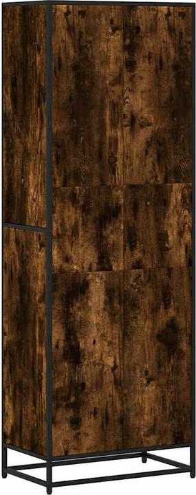 Actual product image vidaXL Bookcase Shelf Standing shelf Office shelf Storage shelf Smoked oak