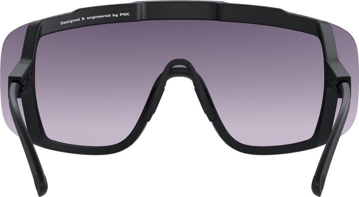 Actual product image Poc Devour sports glasses model 2024 (Uranium Black, Clarity Road, Partly Sunny Gold, Gold)