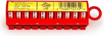 Produktbild 3M Scotchcode Spender STD-0/9 Gefüllt mit Zahlen 0 bis 9